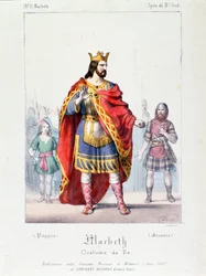Macbeth, König in der Oper Macbeth von Giuseppe Verdi