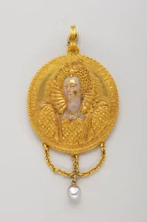 Medaille von 1589 zu Ehren von Königin Elisabeth I.