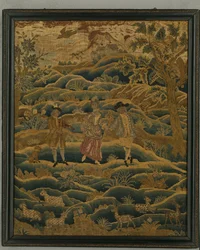 Stickbild, ca. 1750