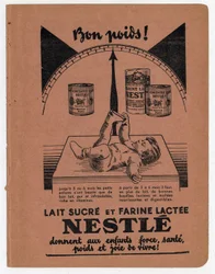 Nestlé-Werbung für Kindermilchzucker