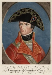 Porträt des Ersten Konsuls Napoleon Bonaparte (1769-1821)