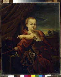 Porträt des Zaren von Russland Iwan VI. Antonowitsch