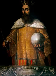 Porträt von Alfons IV., König von Aragon genannt der Sanfte (1299-1336)