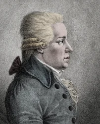 Porträt von Carl Ditters von Dittersdorf, österreichischer Komponist