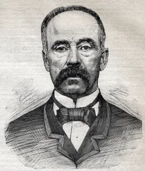 Porträt von Charles Moore (1820-1905), britischer Botaniker schottischer Herkunft. In „Le Petit Parisien“ 1893