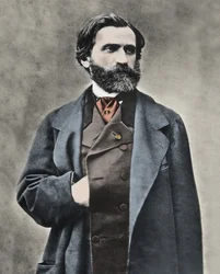 Porträt von Giuseppe Verdi