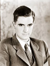 Porträt von Howard Robard Hughes im Jahr 1934. Amerikanischer Filmproduzent und Industrieller. 1905-1976.