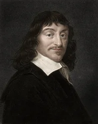 Porträt von René Descartes (1596-1650), französischer Philosoph und Schriftsteller