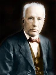Porträt von Richard Strauss (1864-1949), deutscher Komponist