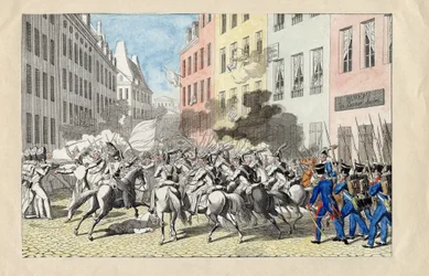 Revolution im Juli 1830 in Paris