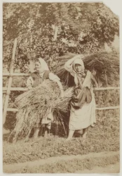 Russische Bäuerinnen, ca. 1855