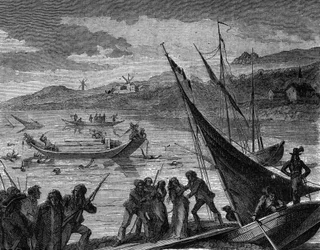 Die Ertränkungen von Nantes - Der Terror während der Französischen Revolution: die Ertränkungen von Nantes