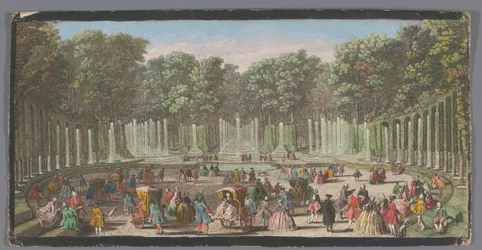 Blick auf den Wassergarten, Versailles