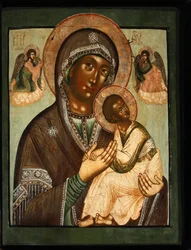 Die Muttergottes der Passion Strastnaya, 17. Jahrhundert