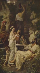 Hafis am Brunnen