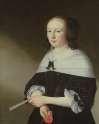 Porträt einer Dame im Alter von 28 Jahren