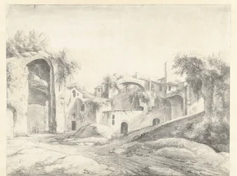 Ruinen der Thermen des Diokletian in Rom