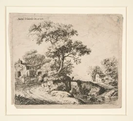 Die Kapelle mit Stufen