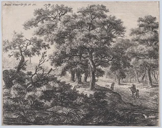 Die vier Bäume, 17. Jahrhundert