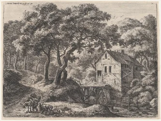 Die Mühle im Wald, 17. Jahrhundert