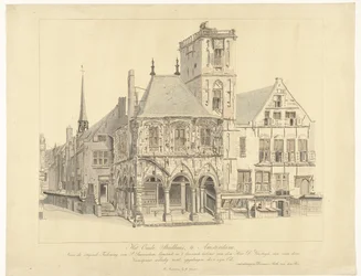 Das Alte Rathaus von Amsterdam, 1641