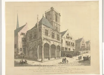 Das Alte Rathaus von Amsterdam, 1641