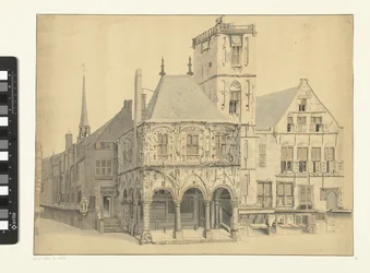 Das Alte Rathaus von Amsterdam, 1641