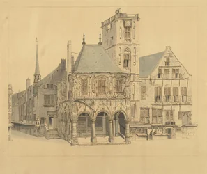 Das Alte Rathaus von Amsterdam, 1641