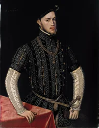 Porträt von Philipp II., König von Spanien und Portugal