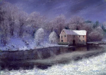 Mittwinter an der Mühle, 2010