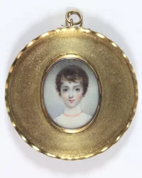 Georgiana Augusta Frederica Seymour (Emaille)