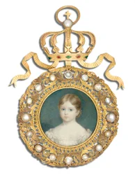 Königin Victoria als Kind, 1825