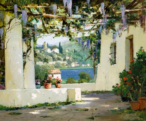 Mittelmeer-Patio
