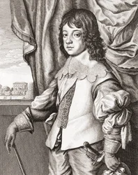 König Karl II. von England als Kind