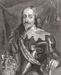 König Karl I., König von England, Schottland und Irland