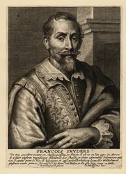 Porträt von Frans Snyders, flämischer Maler von Tieren, Jagdszenen, Marktszenen und Stillleben