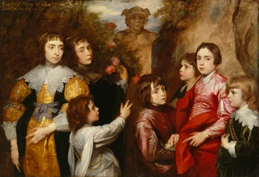 Eine Familiengruppe, 1634-35