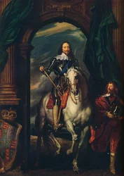 Karl I. 1600-1649 mit M de St Antoine, 1633, 1913