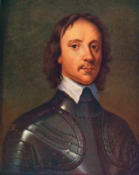 Oliver Cromwell, 1599-1658, englischer Heerführer und Politiker, 1906