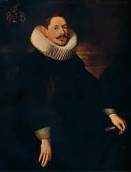 Porträt von Alexander Triest, Baron DAuweghem, ca. 1630