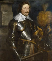 Porträt von Friedrich Heinrich, Prinz von Oranien 1584-1647