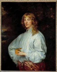 Porträt von James Stuart, Herzog von Lennox und später Herzog von Richmond (1612-1655) mit dem goldenen Apfel von Paris