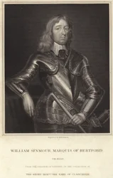 Porträt von Sir William Seymour, Herzog von Somerset