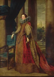 Porträt einer Dame, vermutlich die Marquise Geromina Spinola-Doria de Genes