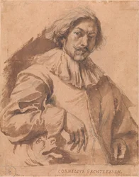 Porträt von Cornelis Saftleven