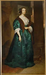 Posthumes Porträt von Mary Fielding
