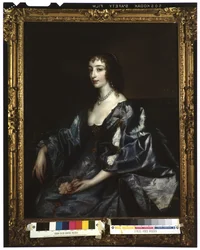 Königin Henrietta Maria von England, ca. 1636-38