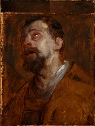 Studie zum Kopf des heiligen Hubertus (?)