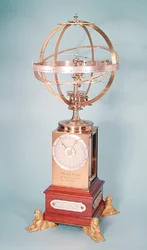 Astronomische Uhr, 1773 (vergoldetes Kupfer)