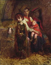 Eine Bauernfamilie